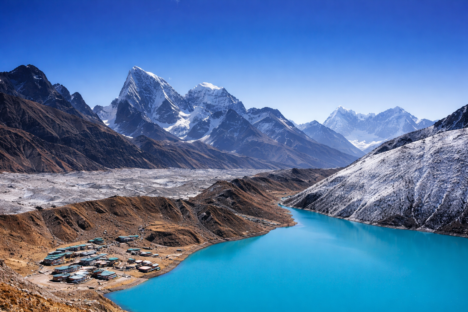 Gokyo Lakes Trek trekking route