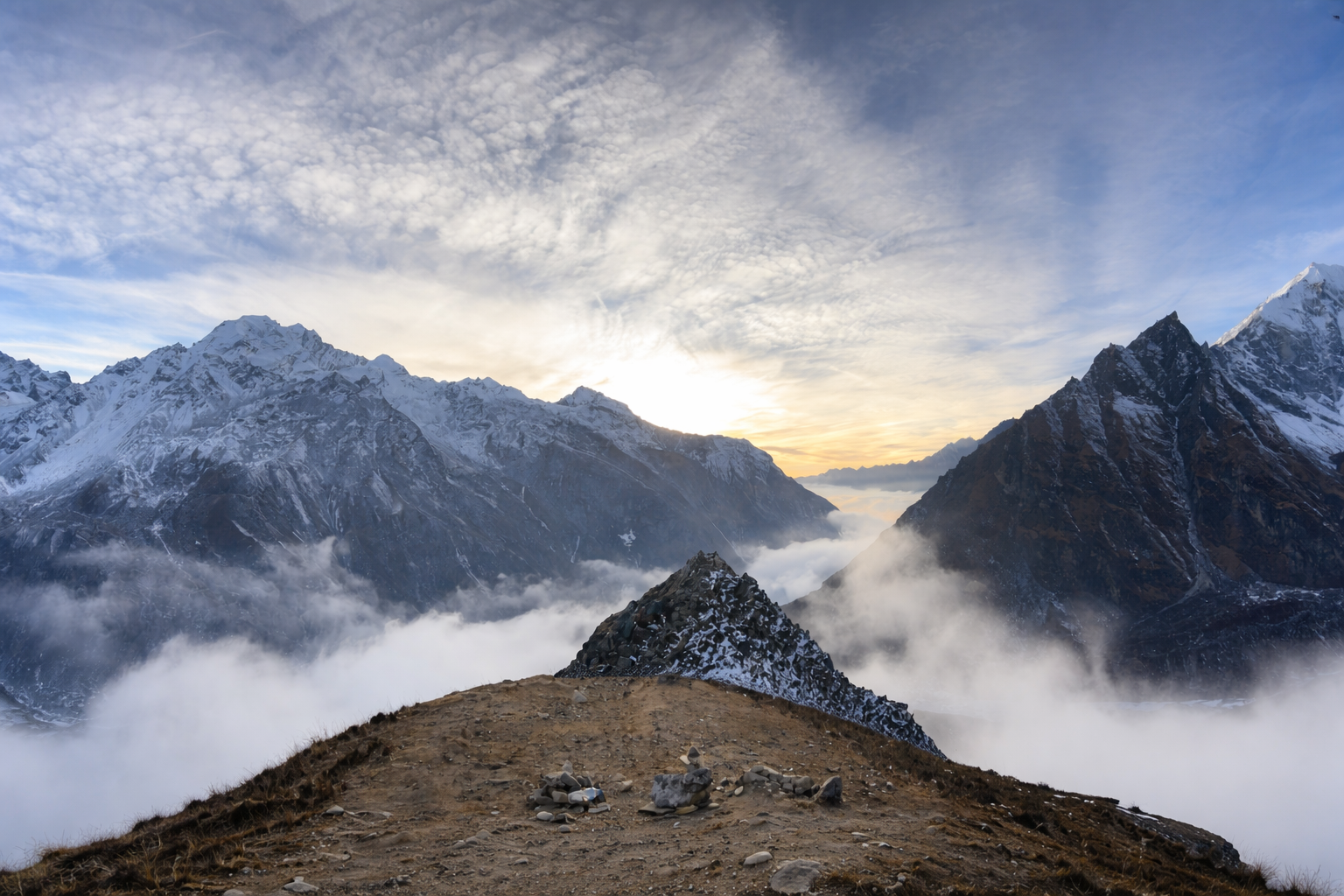 Langtang Valley Trek trekking route