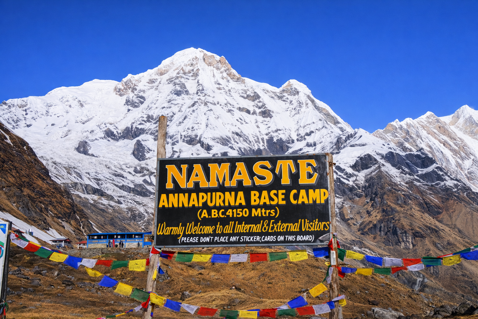Annapurna Base Camp Trek trekking route